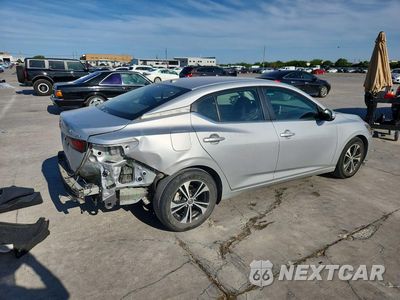 Trzecie zdjęcie samochodu z tyłu: 2022 NISSAN SENTRA SV VIN:3N1AB8CV3NY318747 - miniatura
