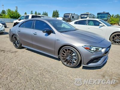 Czwarte zdjęcie samochodu z boku: 2023 MERCEDES-BENZ CLA AMG 35 4MATIC VIN:W1K5J5BB0PN406488 - miniatura