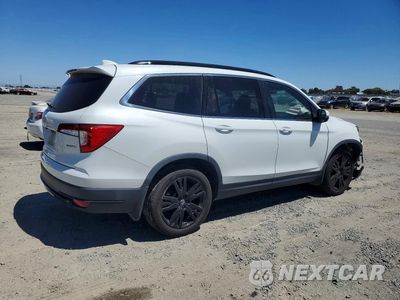 Trzecie zdjęcie samochodu z tyłu: 2022 HONDA PILOT SE VIN:5FNYF5H20NB011822 - miniatura