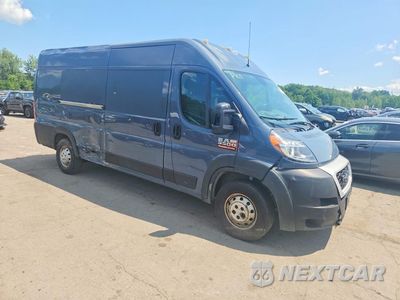 Czwarte zdjęcie samochodu z boku: 2021 RAM PROMASTER 3500 DELIVERY VAN VIN:3C6MRVJG2ME536095 - miniatura