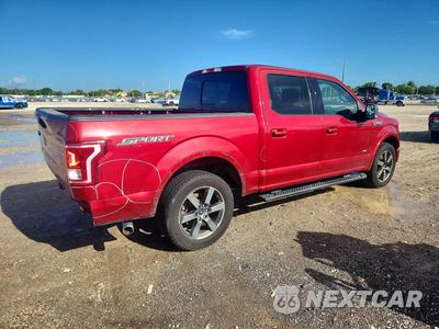Trzecie zdjęcie samochodu z tyłu: 2017 FORD F150 SUPERCREW VIN:1FTEW1CG2HKE43821 - miniatura