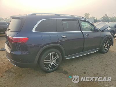 Trzecie zdjęcie samochodu z tyłu: 2022 MERCEDES-BENZ GLS-CLASS GLS 450 4MATIC VIN:4JGFF5KE1NA710441 - miniatura
