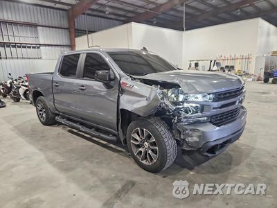Czwarte zdjęcie samochodu z boku: 2019 CHEVROLET SILVERADO K1500 RST VIN:3GCUYEED6KG146808 - miniatura