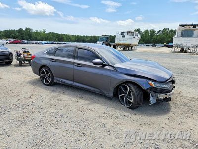 Czwarte zdjęcie samochodu z boku: 2020 HONDA ACCORD SPORT VIN:1HGCV1F32LA129346 - miniatura
