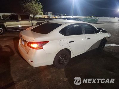 Trzecie zdjęcie samochodu z tyłu: 2013 NISSAN SENTRA S VIN:3N1AB7AP4DL643806 - miniatura