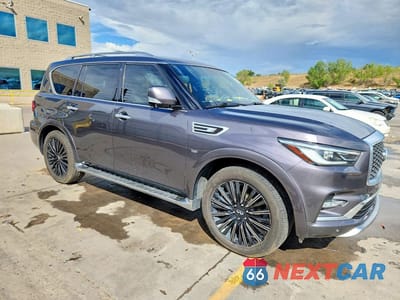 Czwarte zdjęcie samochodu z boku: 2019 INFINITI QX80 LIMITED VIN:JN8AZ2NE5K9228119 - miniatura