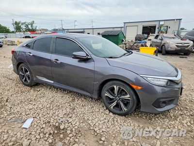 Czwarte zdjęcie samochodu z boku: 2018 HONDA CIVIC TOURING VIN:19XFC1F94JE001416 - miniatura