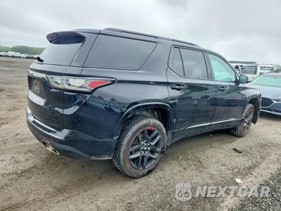 Trzecie zdjęcie samochodu z tyłu: 2018 CHEVROLET TRAVERSE PREMIER VIN:1GNEVJKW0JJ262781 - miniatura