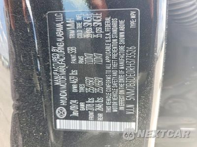 Zdjęcie 14 z 14 samochodu: 2024 HYUNDAI TUCSON SEL VIN:5NMJB3DE0RH373526 - miniatura