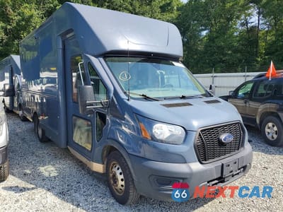 Czwarte zdjęcie samochodu z boku: 2021 FORD TRANSIT T-350 HD VIN:1FDDF6P82MKA59720 - miniatura