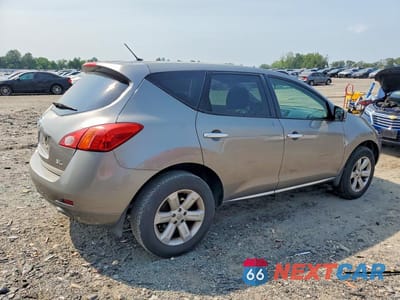 Trzecie zdjęcie samochodu z tyłu: 2009 NISSAN MURANO S VIN:JN8AZ18UX9W018060 - miniatura