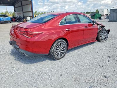 Trzecie zdjęcie samochodu z tyłu: 2023 MERCEDES-BENZ CLA 250 VIN:W1K5J4GB5PN412600 - miniatura