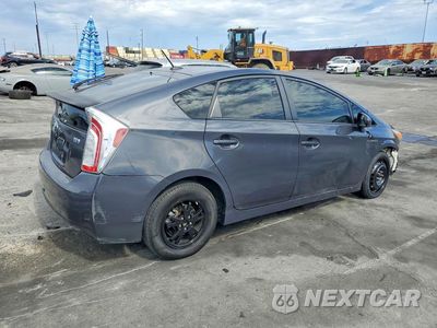 Trzecie zdjęcie samochodu z tyłu: 2012 TOYOTA PRIUS THREE VIN:JTDKN3DU0C1614666 - miniatura
