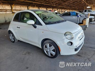 Czwarte zdjęcie samochodu z boku: 2012 FIAT 500 POP VIN:3C3CFFAR3CT343649 - miniatura