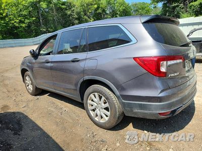 Drugie zdjęcie samochodu z przodu: 2019 HONDA PILOT LX VIN:5FNYF6H17KB014516 - miniatura