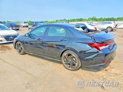 Drugie zdjęcie samochodu z przodu: 2023 HYUNDAI ELANTRA N LINE VIN:KMHLR4AF6PU471890 - miniatura