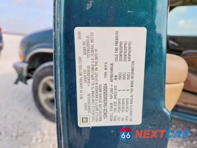 Zdjęcie 12 z 12 samochodu: 1998 CHEVROLET BLAZER VIN:1GNCS13W3W2252004 - miniatura