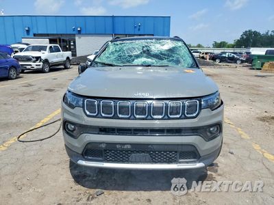 Piąte zdjęcie samochodu w środku: 2022 JEEP COMPASS LIMITED VIN:3C4NJDCB7NT173676 - miniatura