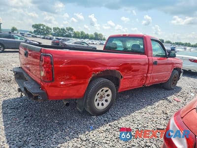Trzecie zdjęcie samochodu z tyłu: 2005 CHEVROLET SILVERADO C1500 VIN:1GCEC14X05Z330198 - miniatura