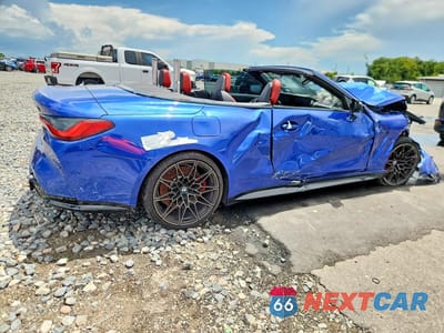 Trzecie zdjęcie samochodu z tyłu: 2024 BMW M4 COMPETITION VIN:WBS33BA03RCN05324 - miniatura