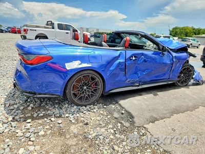 Trzecie zdjęcie samochodu z tyłu: 2024 BMW M4 COMPETITION VIN:WBS33BA03RCN05324 - miniatura