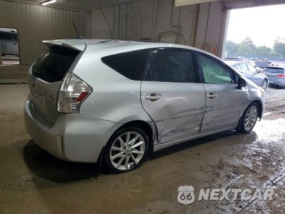 Trzecie zdjęcie samochodu z tyłu: 2013 TOYOTA PRIUS V FIVE VIN:JTDZN3EU6D3246125 - miniatura