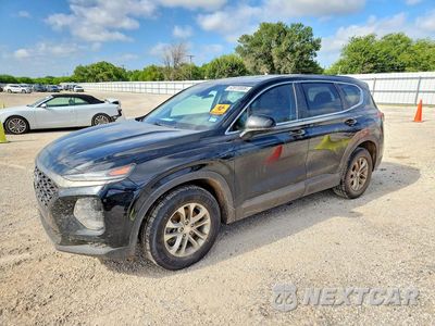 2019 HYUNDAI SANTA FE SE 5NMS23AD0KH037185 - główne zdjęcie licytacji z USA - miniatura