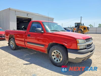Czwarte zdjęcie samochodu z boku: 2005 CHEVROLET SILVERADO C1500 VIN:1GCEC14X95Z113295 - miniatura