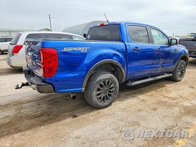 Trzecie zdjęcie samochodu z tyłu: 2019 FORD RANGER XL VIN:1FTER4FH6KLB10522 - miniatura