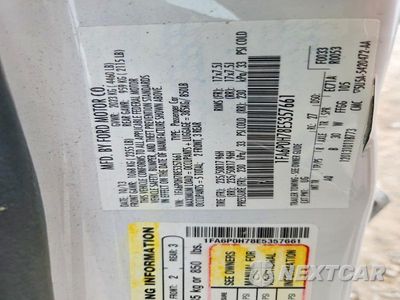Zdjęcie 12 z 12 samochodu: 2014 FORD FUSION SE VIN:1FA6P0H78E5357661 - miniatura
