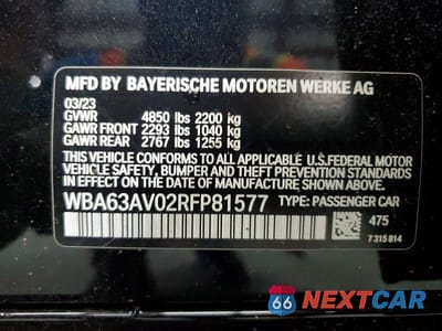 Zdjęcie 12 z 12 samochodu: 2024 BMW 430I GRAN COUPE VIN:WBA63AV02RFP81577 - miniatura