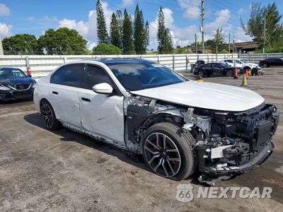Czwarte zdjęcie samochodu z boku: 2023 BMW 740 I VIN:WBA23EH01PCM76152 - miniatura
