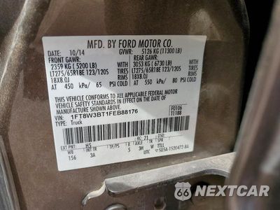 Zdjęcie 13 z 13 samochodu: 2015 FORD F350 SUPER DUTY VIN:1FT8W3BT1FEB88176 - miniatura