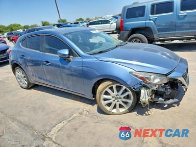 Czwarte zdjęcie samochodu z boku: 2016 MAZDA 3 GRAND TOURING VIN:JM1BM1N30G1277628 - miniatura