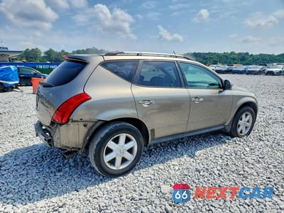 Trzecie zdjęcie samochodu z tyłu: 2003 NISSAN MURANO SL/SE VIN:JN8AZ08T73W107013 - miniatura