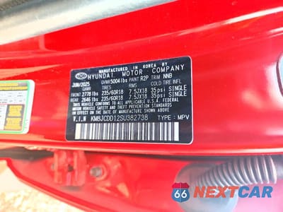Zdjęcie 13 z 13 samochodu: 2025 HYUNDAI TUCSON SEL CONVENIENCE VIN:KM8JCDD12SU382738 - miniatura
