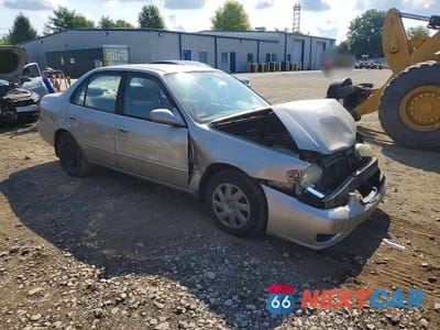 Czwarte zdjęcie samochodu z boku: 2002 TOYOTA COROLLA LE VIN:2T1BR12E02C589041 - miniatura
