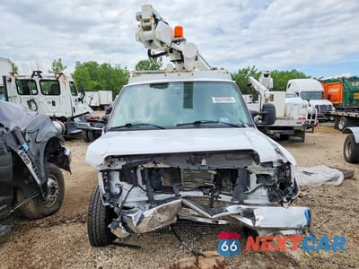 Piąte zdjęcie samochodu w środku: 2021 FORD E350 BUCKET TRUCK VIN:1FDWE3FN7MDC00478 - miniatura