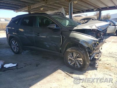 Czwarte zdjęcie samochodu z boku: 2023 HYUNDAI TUCSON BLUE VIN:KM8JBCA12PU099118 - miniatura