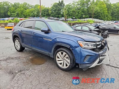 Czwarte zdjęcie samochodu z boku: 2021 VOLKSWAGEN ATLAS CROSS SPORT SE VIN:1V2WC2CA1MC217934 - miniatura
