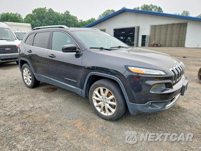 Czwarte zdjęcie samochodu z boku: 2015 JEEP CHEROKEE LIMITED VIN:1C4PJMDS9FW615702 - miniatura