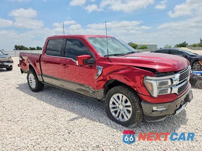 Czwarte zdjęcie samochodu z boku: 2026 FORD F150 KING RANCH VIN:1FTFW6LD6TFA38537 - miniatura