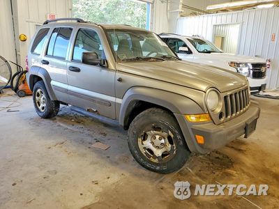 Czwarte zdjęcie samochodu z boku: 2007 JEEP LIBERTY SPORT VIN:1J4GL48K47W501221 - miniatura