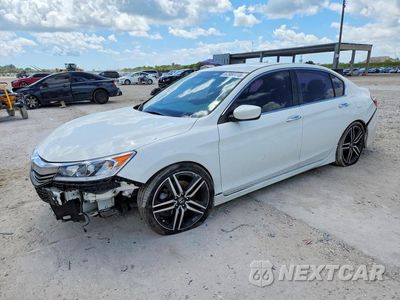 2016 HONDA ACCORD SPORT 1HGCR2F58GA221787 - główne zdjęcie licytacji z USA - miniatura