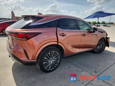 Trzecie zdjęcie samochodu z tyłu: 2024 LEXUS RX 350H LUXURY VIN:2T2BBMCA8RC039481 - miniatura