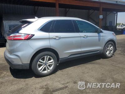 Trzecie zdjęcie samochodu z tyłu: 2019 FORD EDGE SEL VIN:2FMPK4J99KBC75277 - miniatura