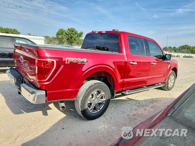 Trzecie zdjęcie samochodu z tyłu: 2022 FORD F150 SUPERCREW VIN:1FTFW1E50NKD37055 - miniatura