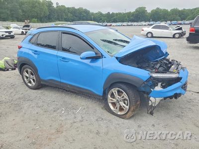 Czwarte zdjęcie samochodu z boku: 2022 HYUNDAI KONA SEL VIN:KM8K62AB2NU866507 - miniatura