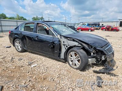 Czwarte zdjęcie samochodu z boku: 2013 INFINITI G37 SEDAN X VIN:JN1CV6AR3DM767678 - miniatura