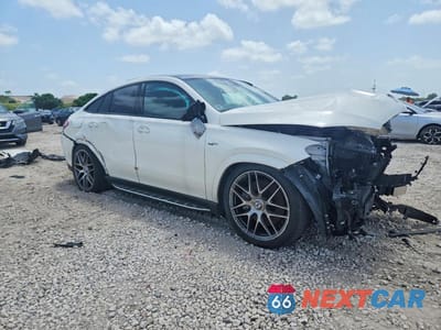 Czwarte zdjęcie samochodu z boku: 2021 MERCEDES-BENZ GLE COUPE AMG 53 4MATIC VIN:4JGFD6BB3MA297079 - miniatura